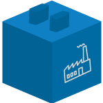 manufacturing box icon